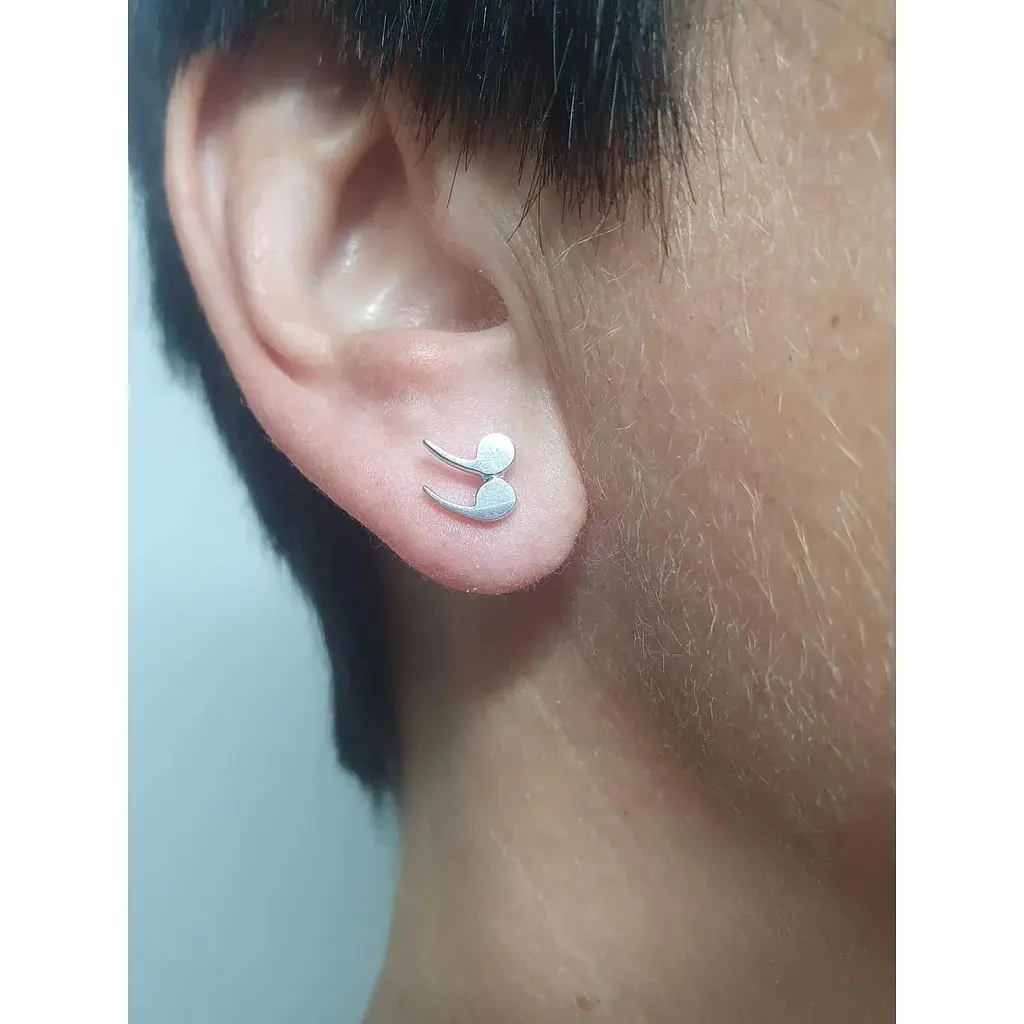 Серебряные серьги-пуссеты ILSAV. С0130Р - фото 2