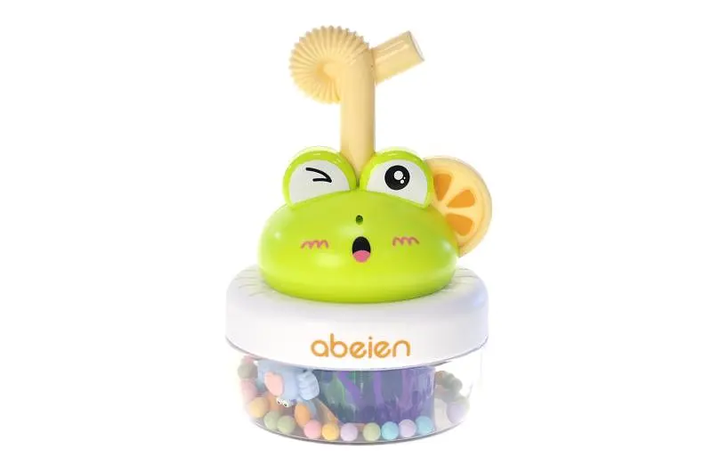 Игрушка для ванной Фонтанчик Лягушонок Happy Bath Time Set Abeien 52055 в коробке р.17x9,5x12 см YG Toys - фото 4