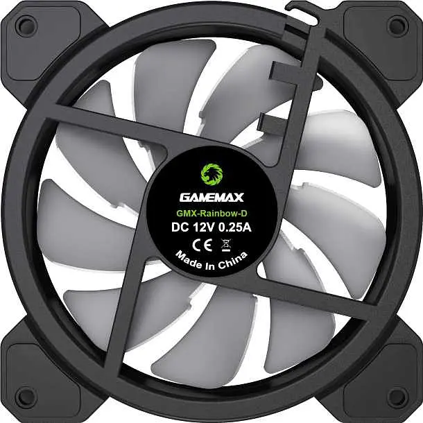 Вентилятор GameMax FN-12Rainbow-D (FN-12Rainbow-D) - фото 7