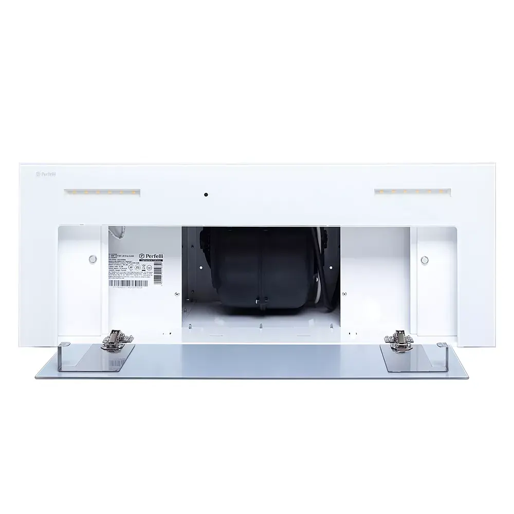 Витяжка повновбудована Perfelli BISP 7873 WH LED Strip GLASS - фото 7