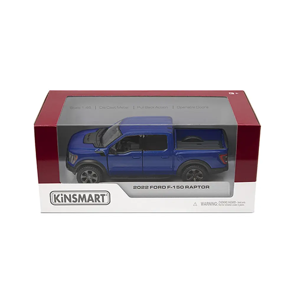 Металевий інерційний пікап Ford F-150 Raptor 5", відкриваються двері (В асортименті) - фото 2