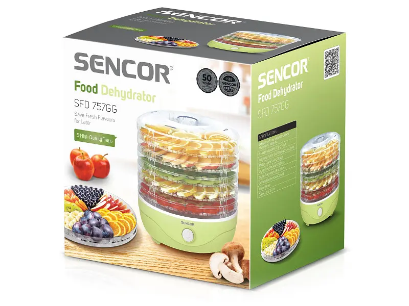 Сушка Sencor SFD 757GG - фото 10