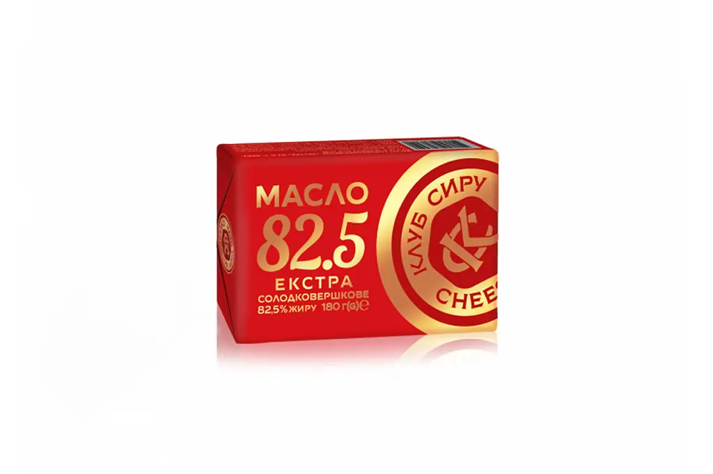 Масло "Клуб Сыра" 82,5%, 180 г