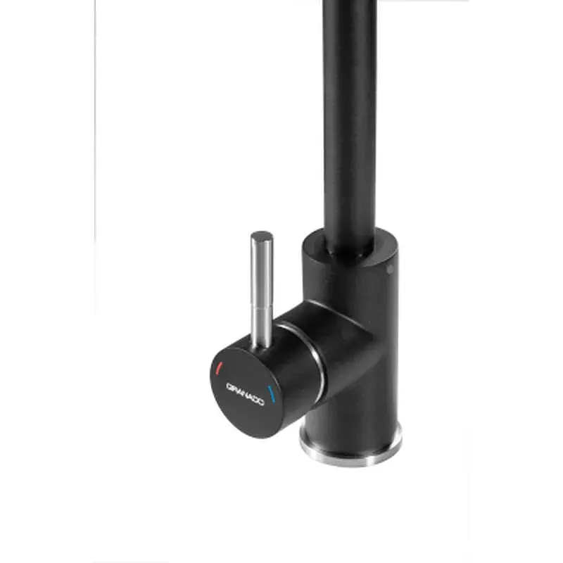 Змішувач GRANADO Elche LUX black shine (gz0101L) - фото 4