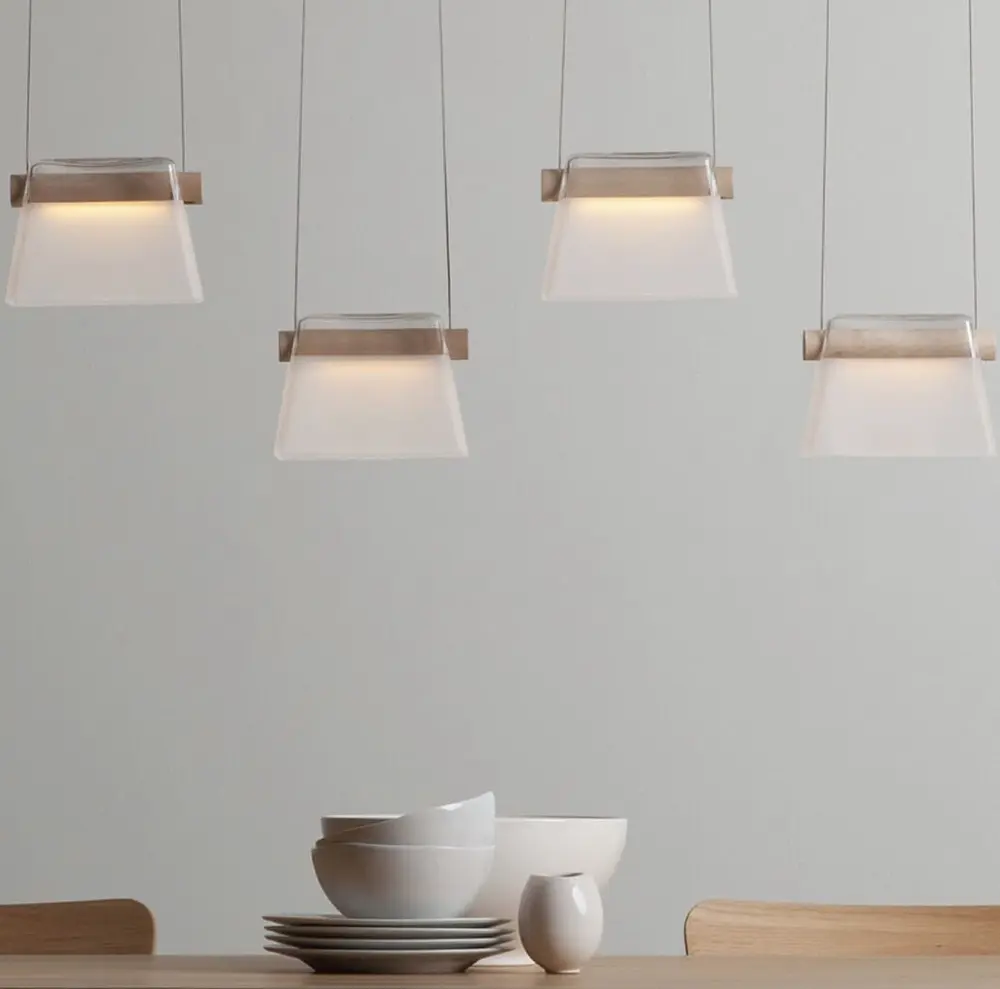 Підвіс із прозорим плафоном та фурнітурою з екошкіри | Арт. CO 7 CL | Line F - фото 5