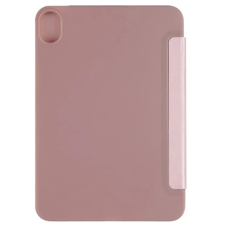 Чехол-книжка BeCover Tri Fold Soft TPU для Apple iPad Mini 7 2024 Pink (712448) - фото 3