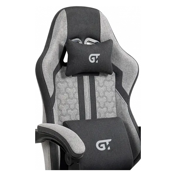 Геймерське крісло GT Racer X-2337 Fabric Gray - фото 2