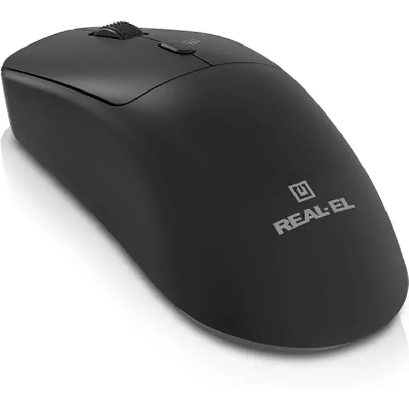 Мишка REAL-EL RM-317W Wireless Black (EL123200052) - фото 3