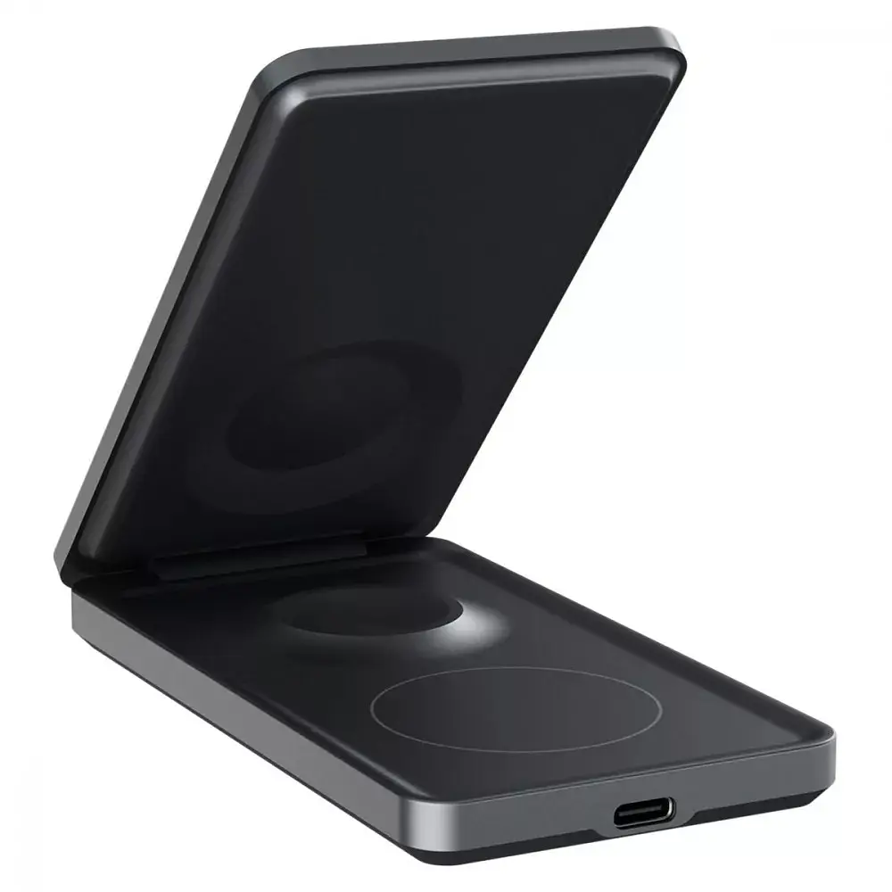 Бездротовий зарядний пристрій Proove Metal Edge 3in1 15W Gray (WSME15010003) - фото 3