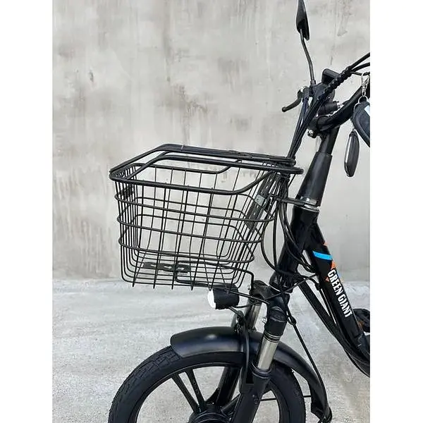 Электровелосипед Green Giant U18" 600W 60V 26Ah + грузовой усиленный багажник черный - фото 14