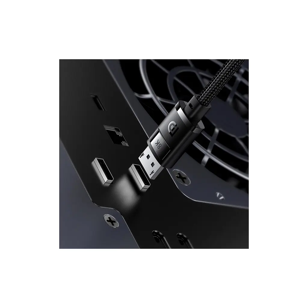 Кабель мультимедійний DisplayPort M to DisplayPort M 1.5m 8K Baseus (B00633706111-01) - фото 5