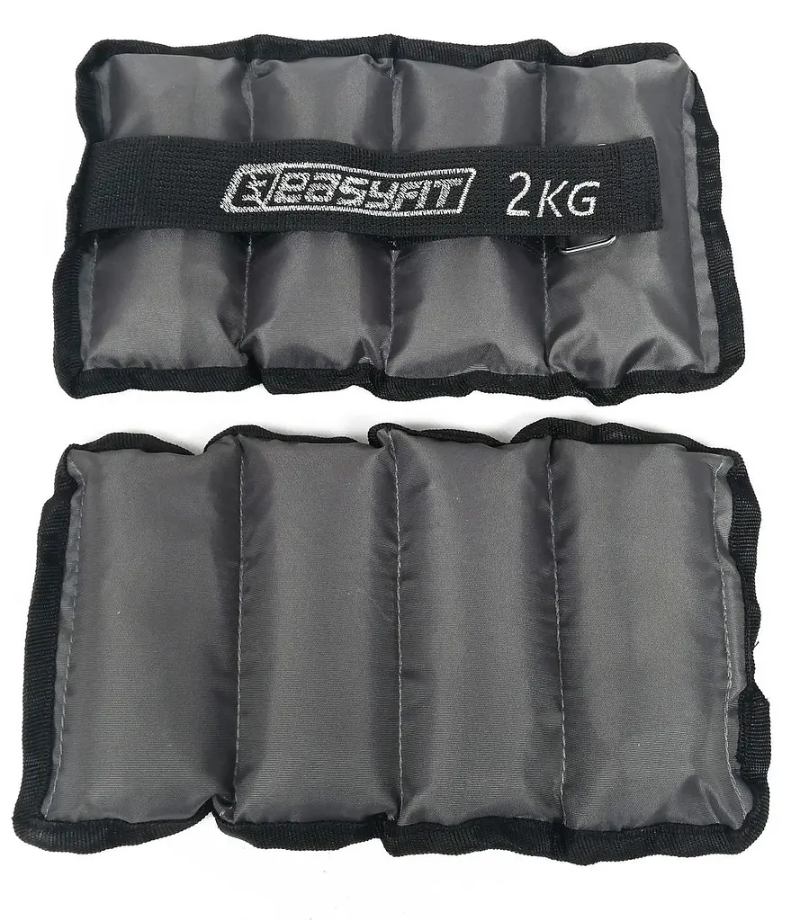 Обтяжувачі для ніг та рук з металом EasyFit Metal 2 кг (пара) (EF-AWTМ-200) - фото 2