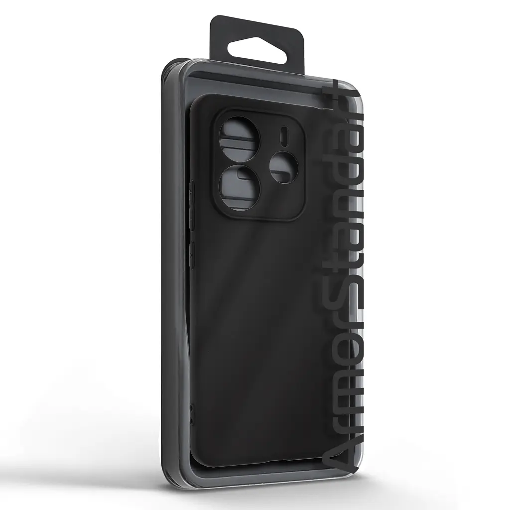Чехол для мобильного телефона Armorstandart Matte Slim Fit Xiaomi Redmi Note 14 4G Camera cover Black (ARM79723) - фото 5