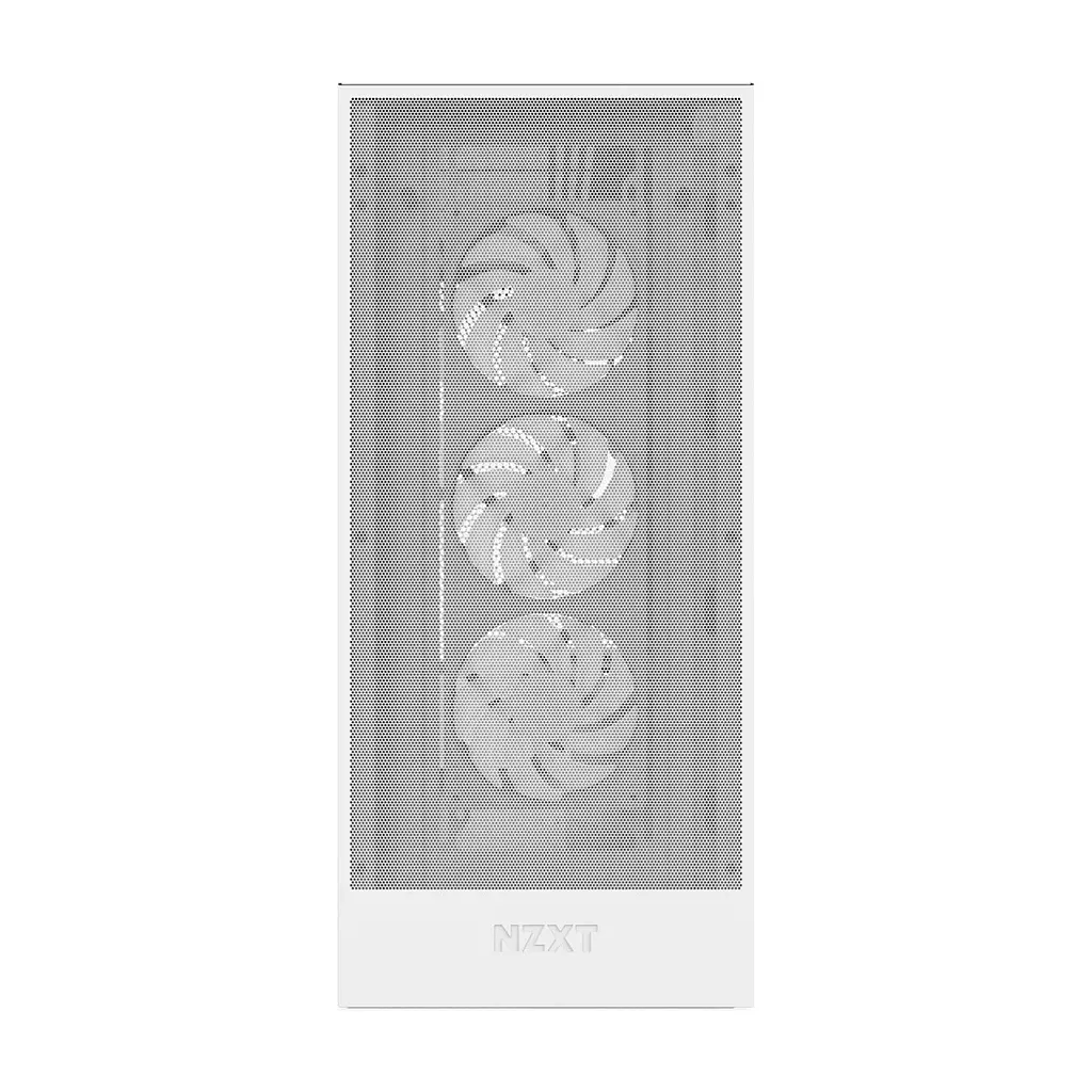 Корпус для ПК NZXT H7 Flow RGB All White (CM-H72FW-R1) - фото 4