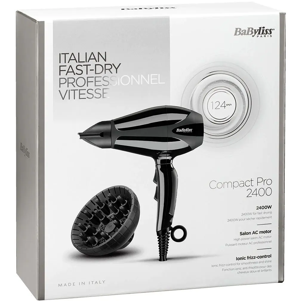 Фен BaByliss 6715DE, чорний - фото 5
