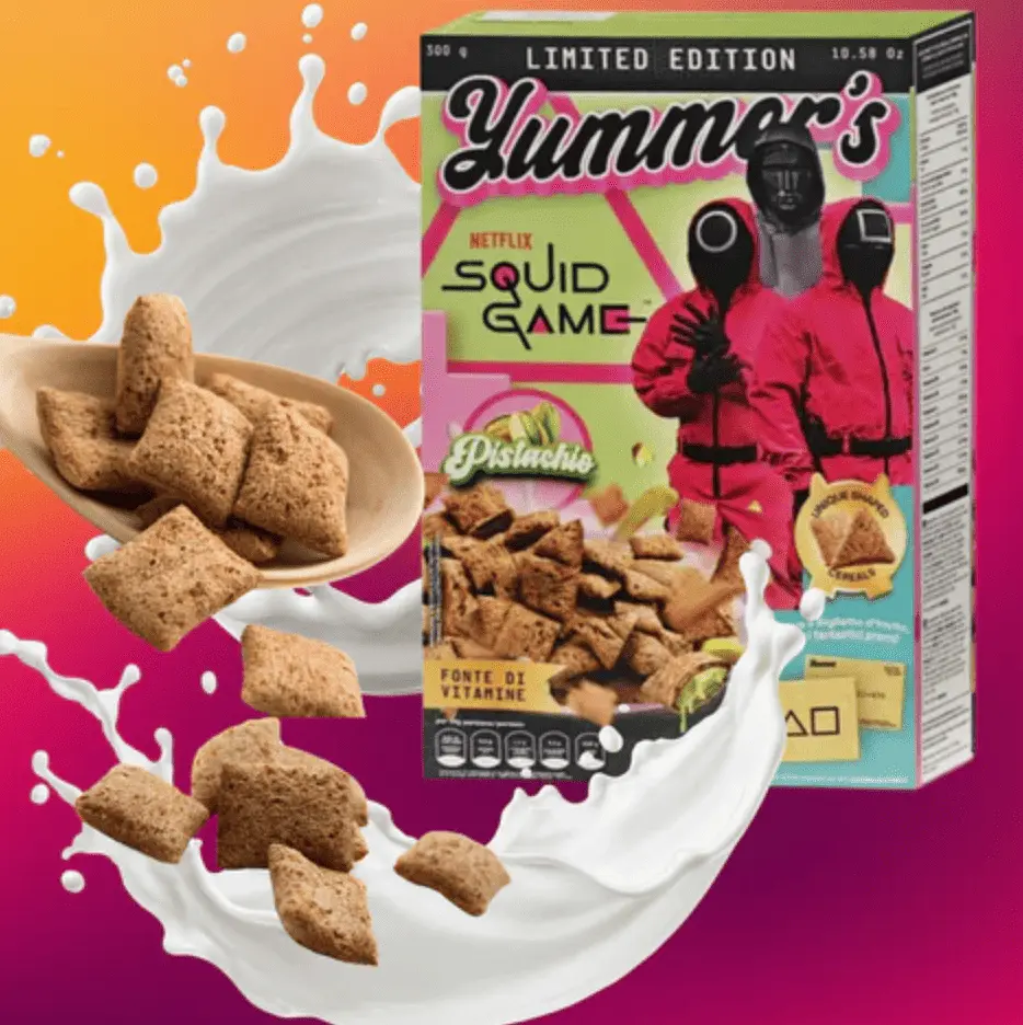 Пластівці Yummer's Limited Edition Squid Game Pistachio Cereal 300г - фото 3