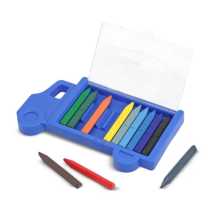 Крейда полімерна Melissa&Doug Машина, 12 штук (MD4159) - фото 2