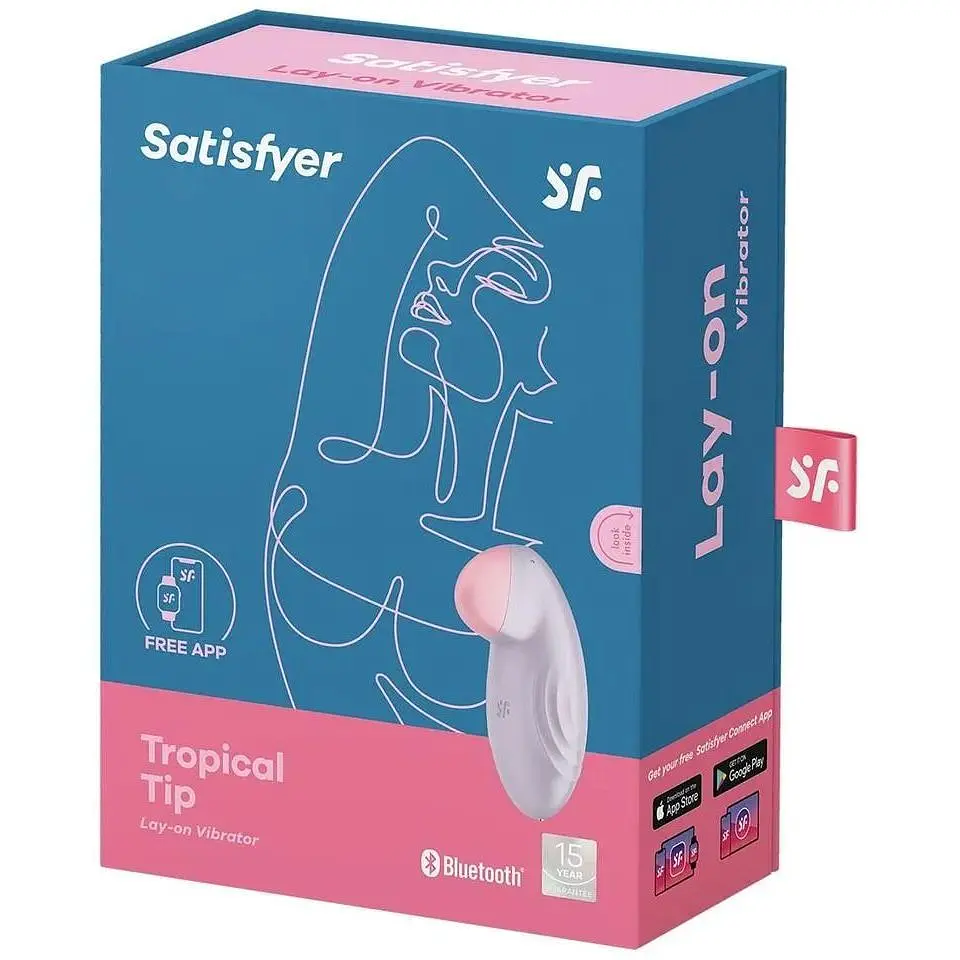 Cмарт-вібратор для клітора Satisfyer Tropical Tip Light Lilac - фото 8
