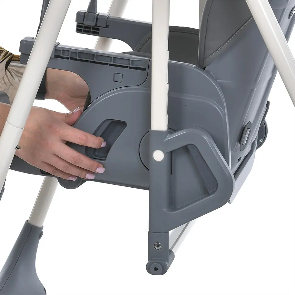 Стульчик-качалка для кормления El Camino SWAN ME 1087-G Dark Gray - фото 6