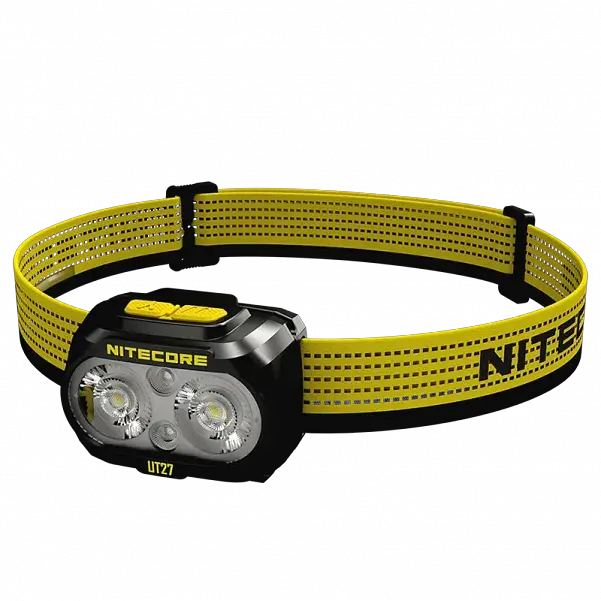 Налобный фонарь для бега с универсальным питанием Nitecore UT27 Pro (3xAAA USB-C) Черный - фото 2
