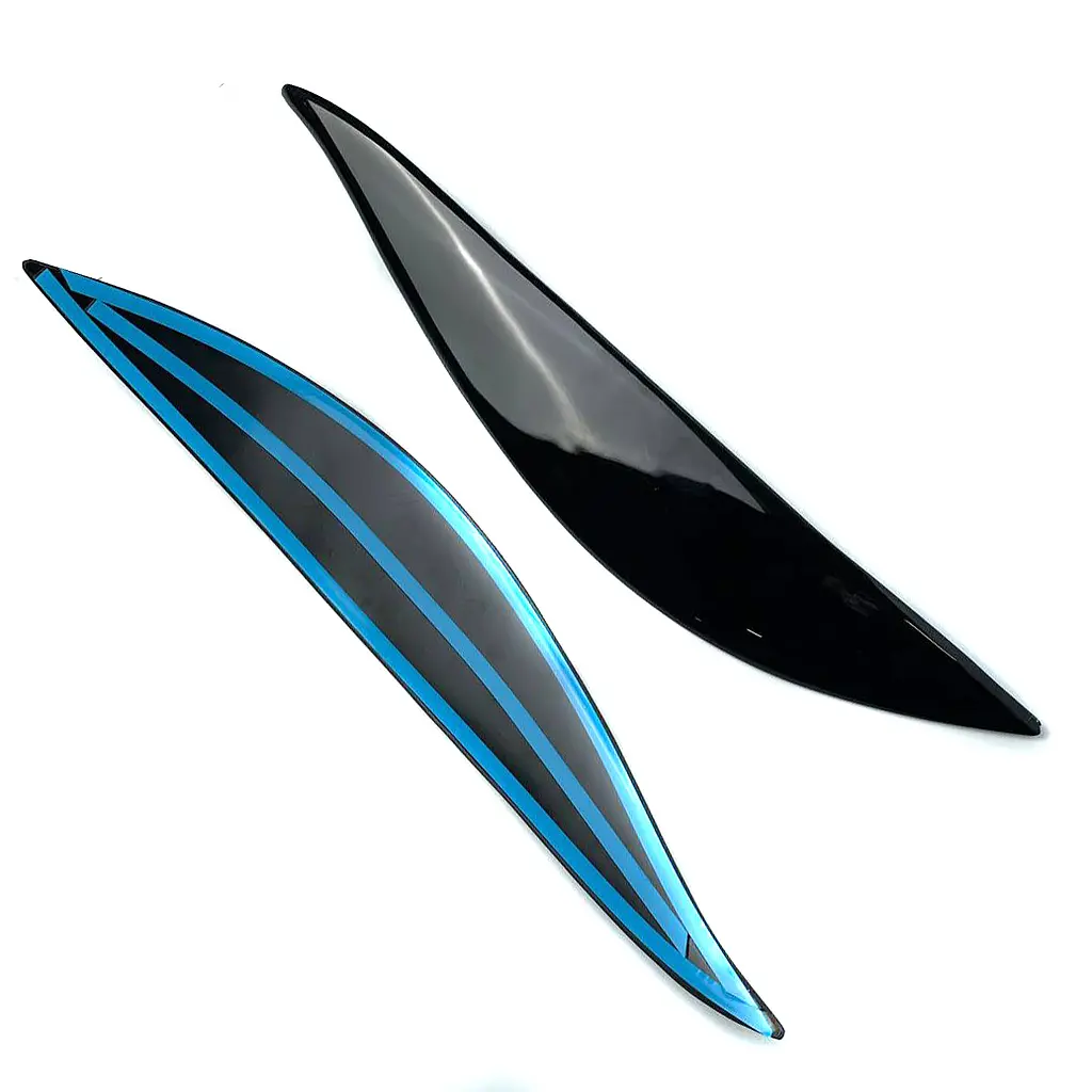Вії фар для Opel Astra G 1998-2009 2 шт Voron Glass (RO10002) - фото 2