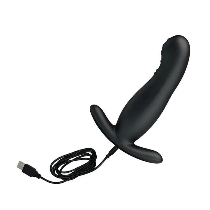 Стимулятор простати Pretty Love Prostate Massager, 12.7 см чорний - фото 3
