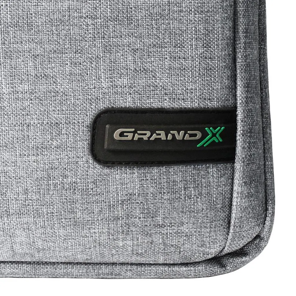 Сумка для ноутбука Grand-X 15.6'' SB-139 Light Grey (SB-139G) - фото 8