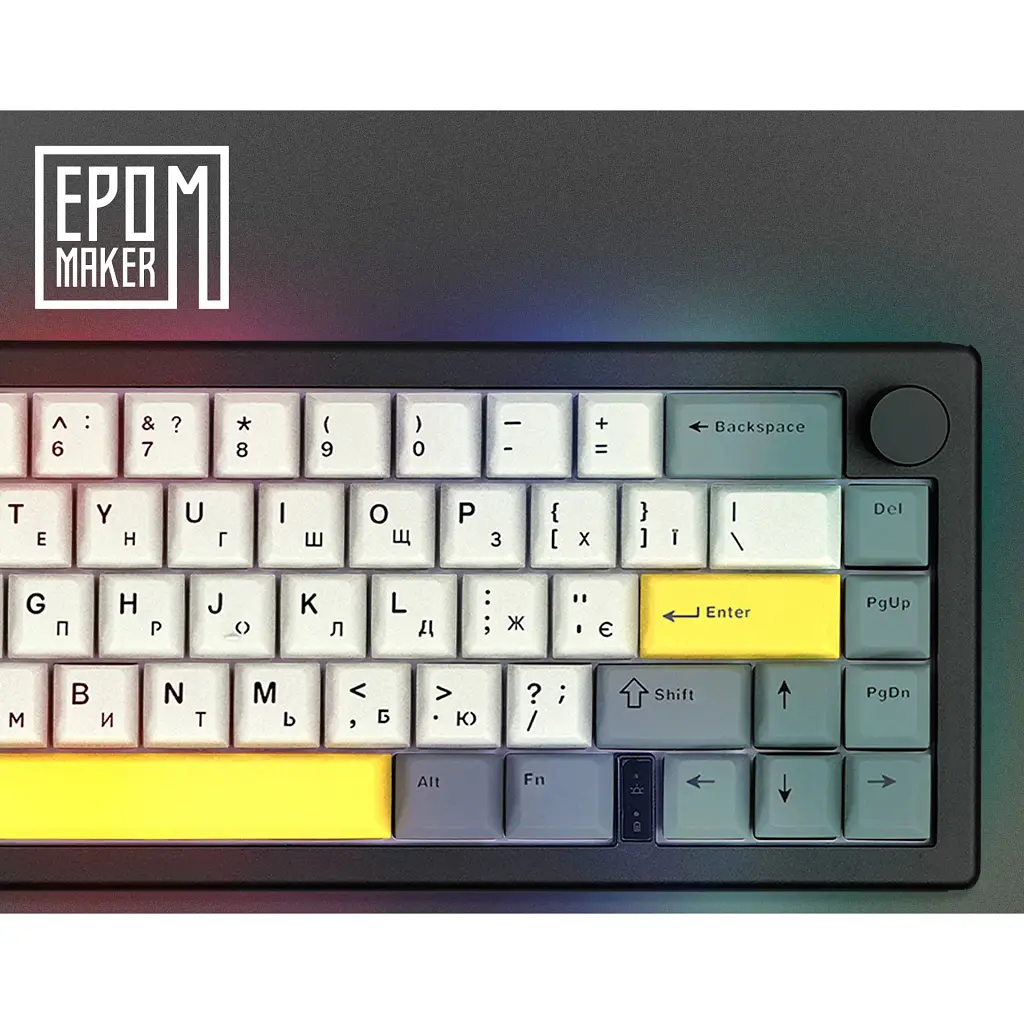 Клавіатура Epomaker EK68 Flamingo Black [EK68-B-F]  [125706] - фото 4