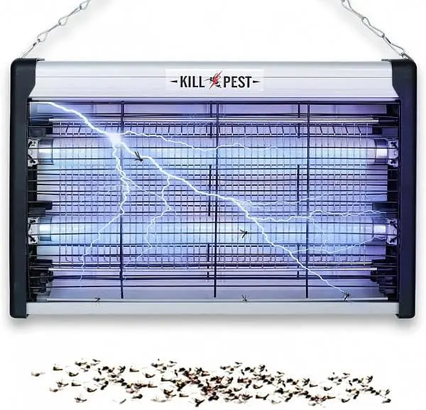 Лампа антимоскітна Led 12W Insect Killer, електроловушка для мух і комарів - фото 9