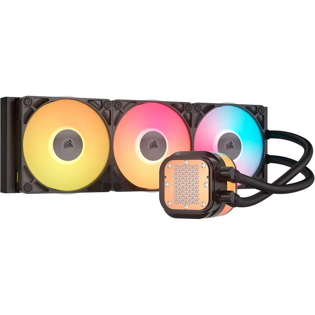 СВО Corsair iCUE LINK TITAN 360 RX LCD Black (CW-9061023-WW) Б/в - фото 2