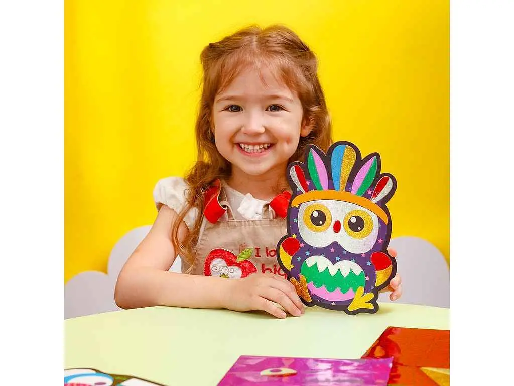 Набір для творчості VLADI TOYS "Foil craft. Birds" VT4433-12 - фото 3