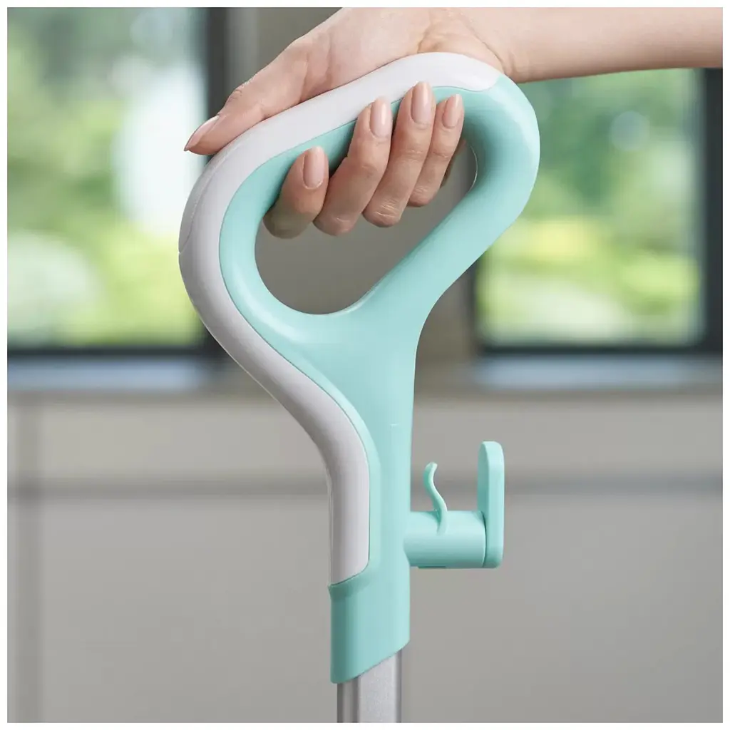 Паровая швабра Shark Steam Mop бело-зеленая (S1000EU) - фото 7