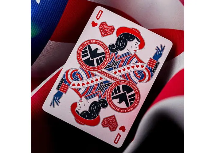 Карты игральные United States Playing Card Company Theory11 Captain America - фото 7