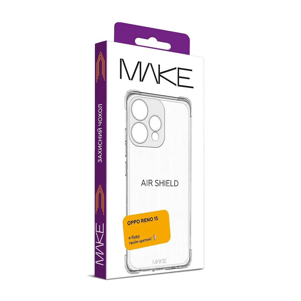 Чохол MAKE Oppo Reno15 AirShield - фото 3