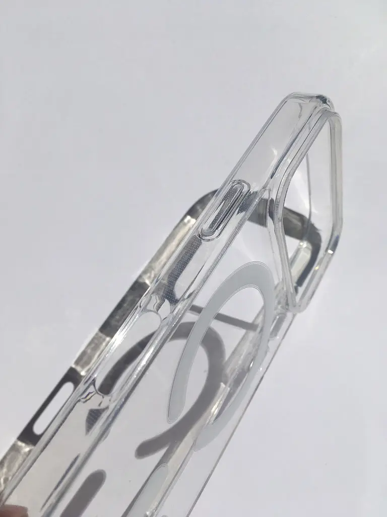 Протиударний чохол для Apple iPhone 17 Pro Clear Case Ultra Hybrid MagSafe Прозорий з магнітом - фото 5
