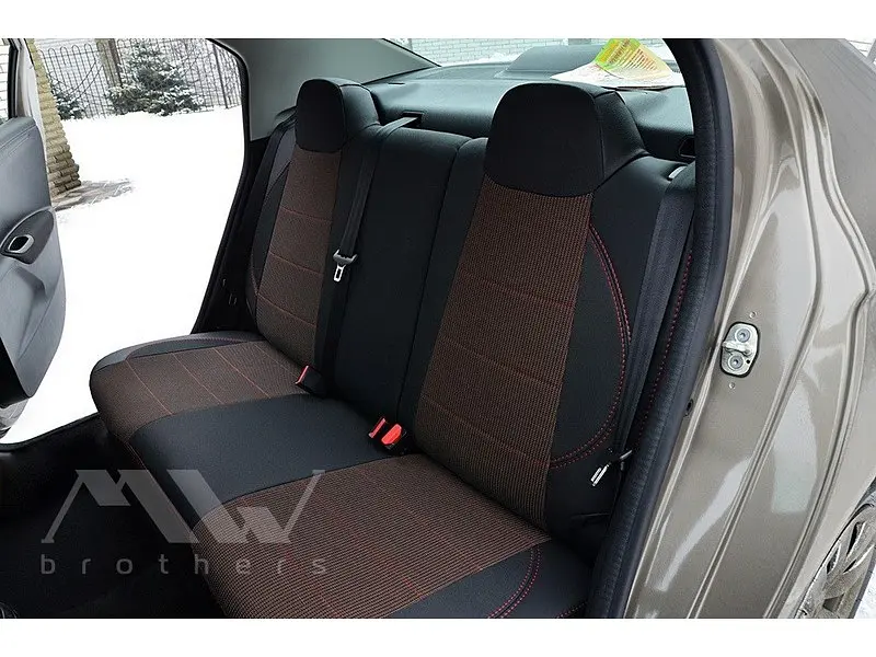 Авточохли модельні MW Brothers для Citroen C-Elysee c 2013 - фото 4