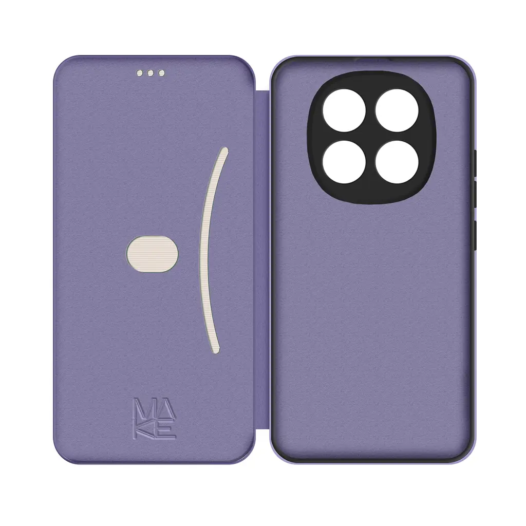 Чохол-книжка MAKE Xiaomi Redmi Note 15 Flip Purple - фото 4