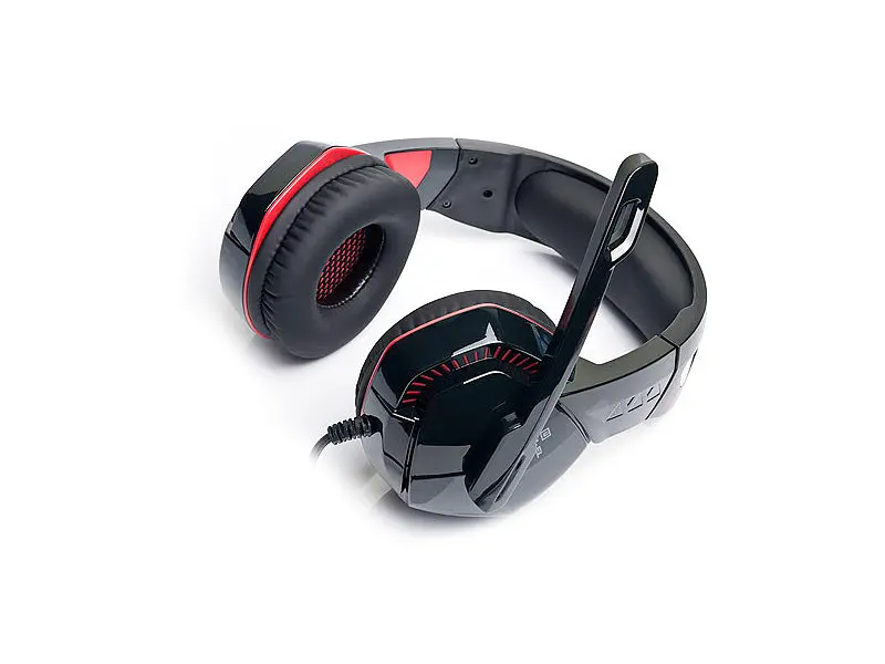 Навушники REAL-EL GDX-7800 Black/Red - фото 5