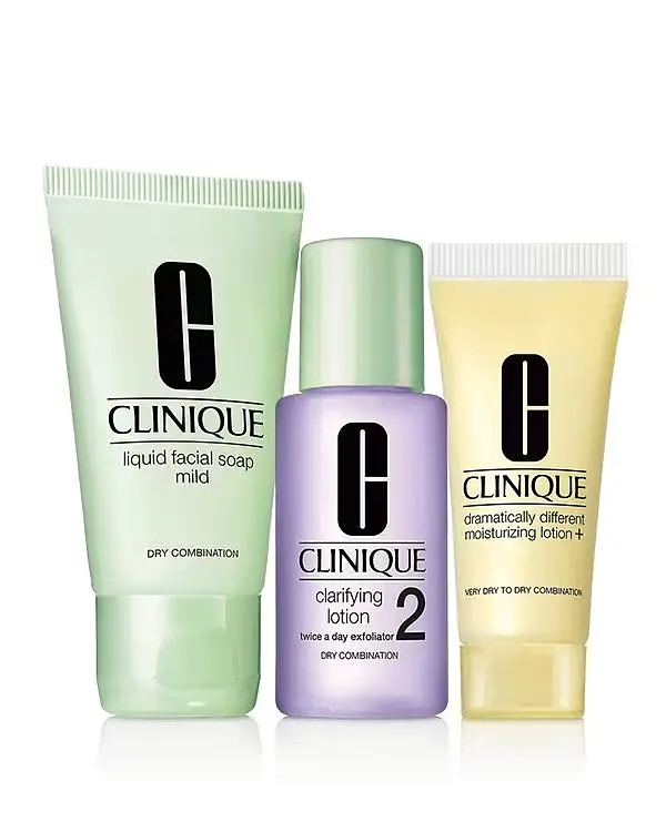 Набір Clinique 3-Step Intro Kit 2 (Soap 30ml + lot 60ml + lot 30ml) - фото 2