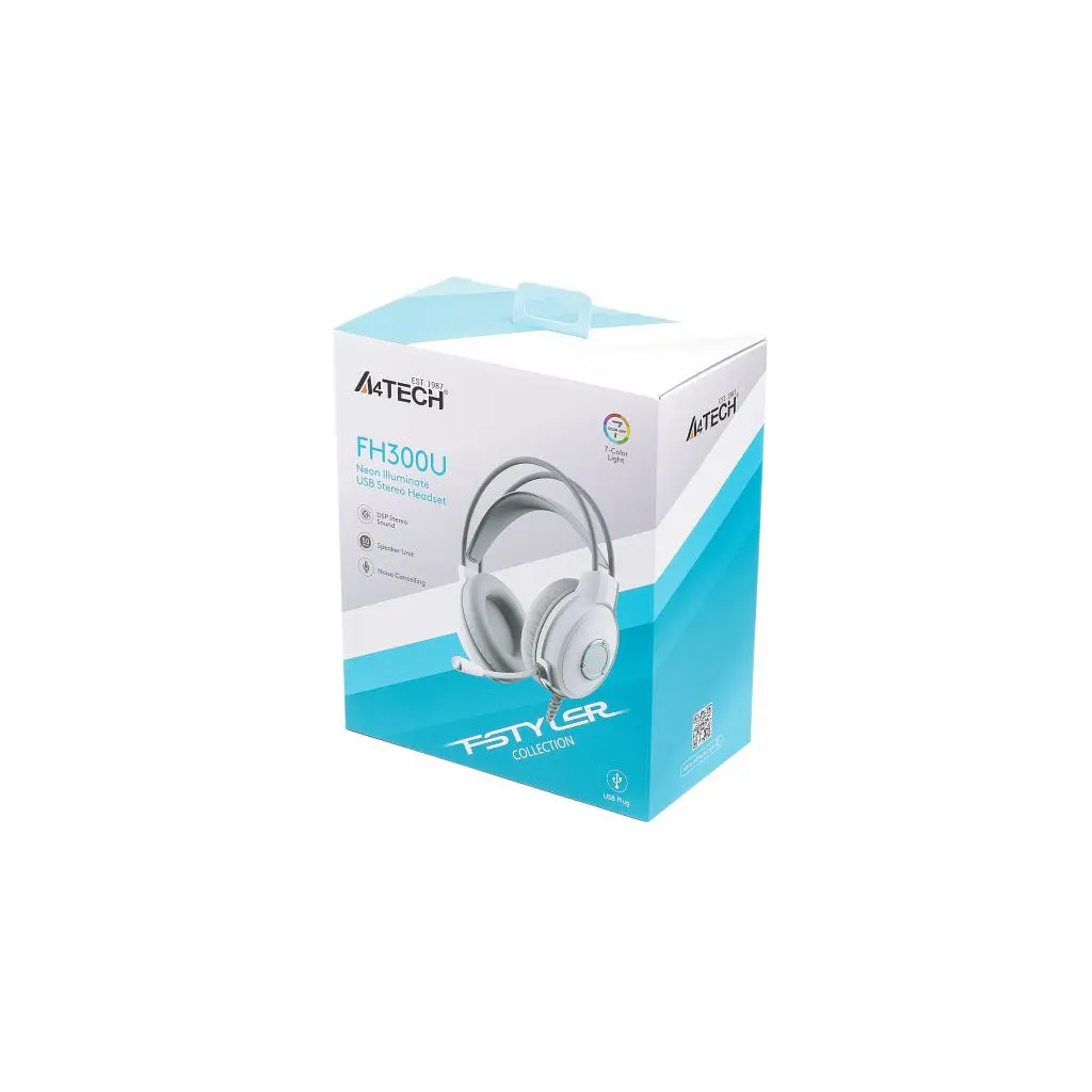 Навушники A4Tech FH300U White - фото 5