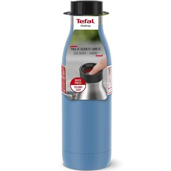 Термобутилка Tefal Thermal Mugs, 0,5 л, блакитний (N3110310) - фото 4
