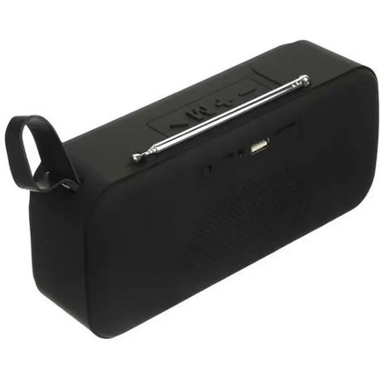 Портативная акустика Biva SP-03 Bluetooth+FM Radio Speaker Black - фото 2