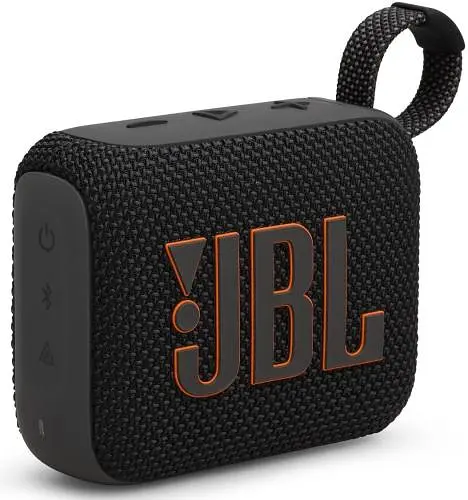 Колонка портативна 1.0 JBL Go 4 Black, 4.2 Bт, Bluetooth, живлення від акумулятора, IPX7 водонепроникна (JBLGO4BLK) - фото 2