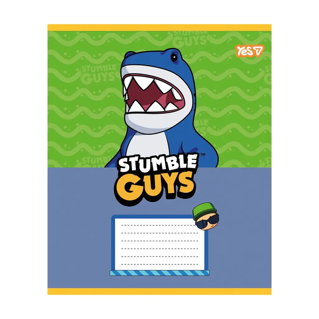 Зошит Yes Stumble Guys А5 12 аркушів клітинка (768728), в асортименті - фото 6