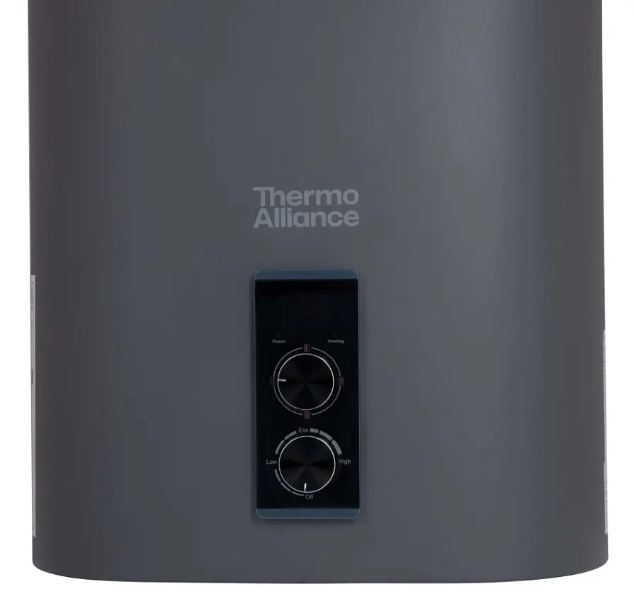 Водонагреватель электрический Thermo Alliance, 2 кВт, сухой ТЭН, 80 л плоский, вертикальный, прямоугольный, серый (DT80V20GPDD2G) - фото 4