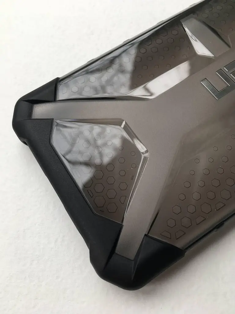 Оригінальний протиударний чохол для Samsung Galaxy S10 Plus (G975) UAG Plasma Ash 211353113131 Прозорий - фото 3