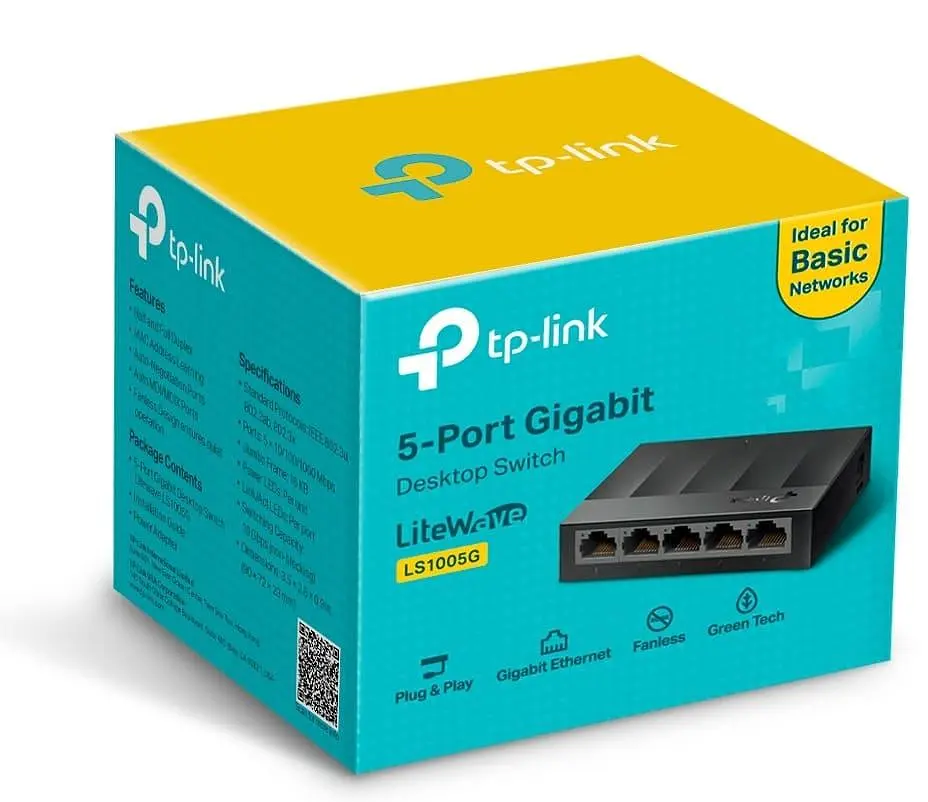 Коммутатор TP-Link LS1005G (LS1005G) - фото 3