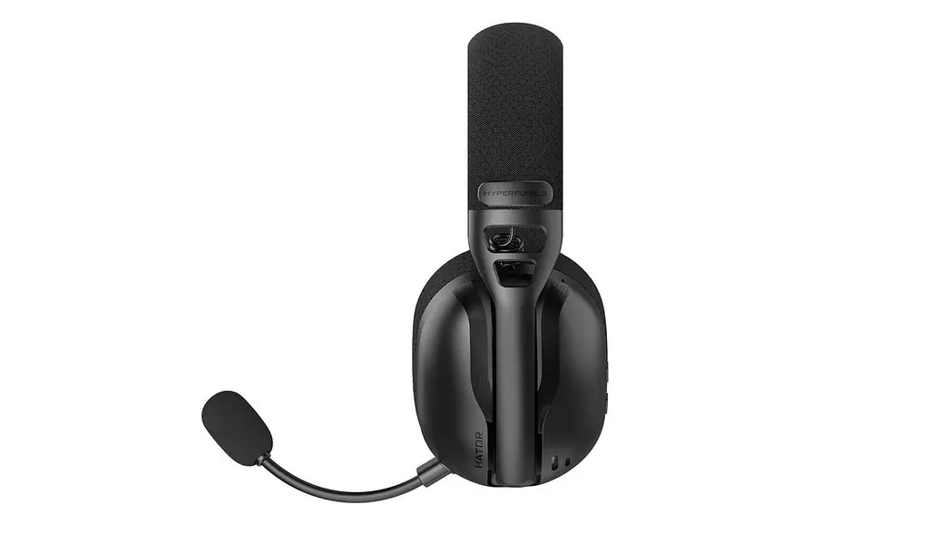 Bluetooth-гарнiтура Hator Hyperpunk 3X Wireless Чорний (ESH14) - фото 3