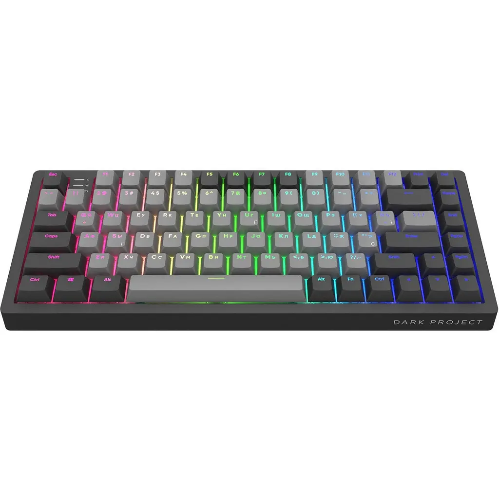 Клавиатура Dark Project KD83A Gateron Cap Teal ENG/UA [KB-GCT-871-100004] [97824] - фото 2