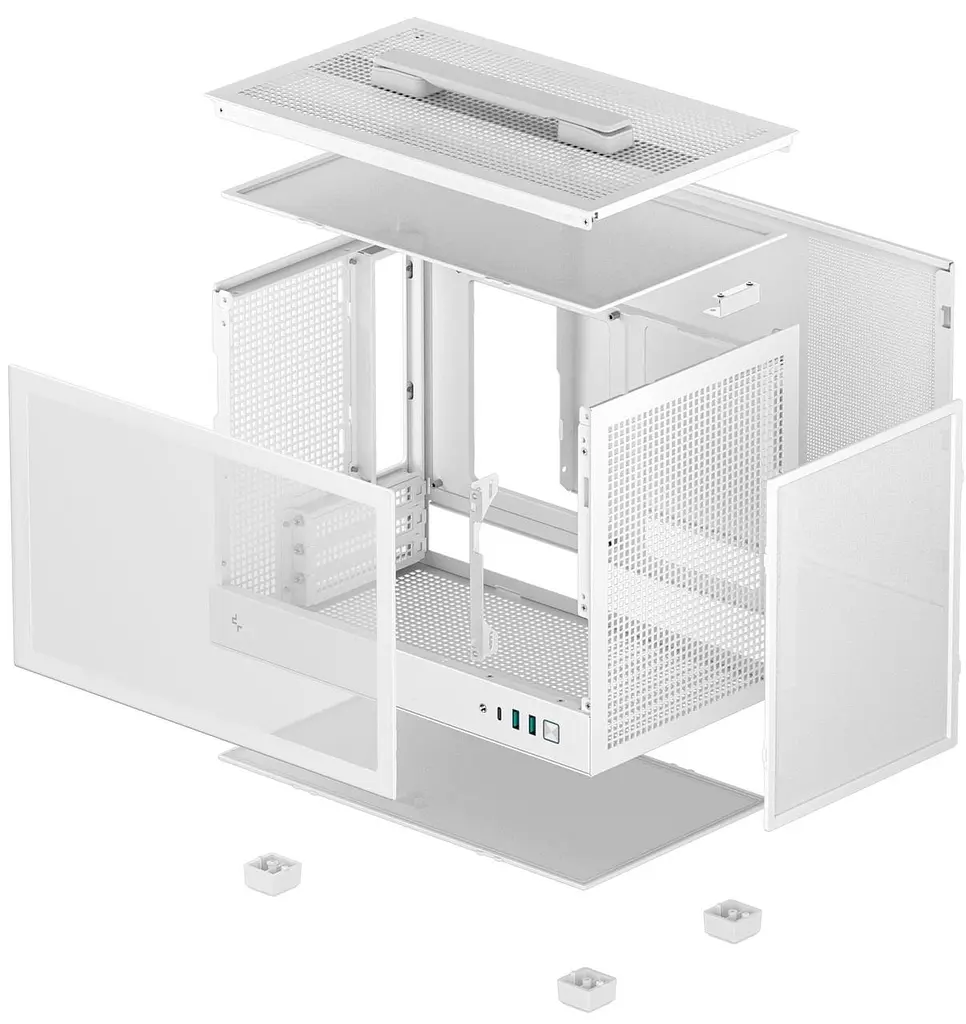 Корпус DeepCool CH160 Білий (R-CH160-WHNGI0-G-1) без БЖ - фото 10